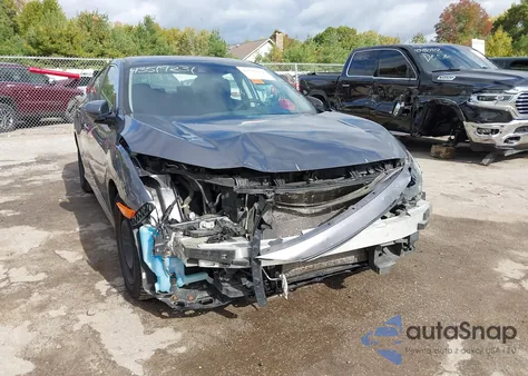 2021 Honda Civic Lx из США, поврежденный, VIN 2HGFC2F60MH512059